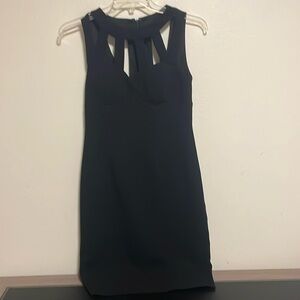 Black dress with beautiful cutout